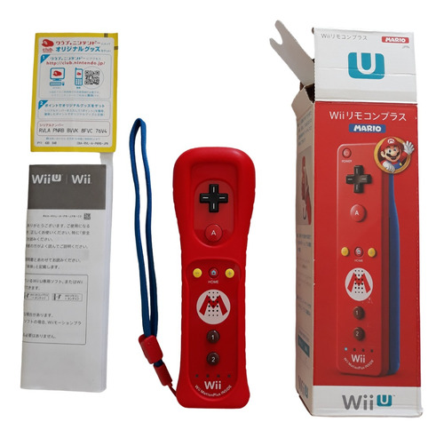 Controle Wii Remote Plus Inside Edição Limitada Mario 