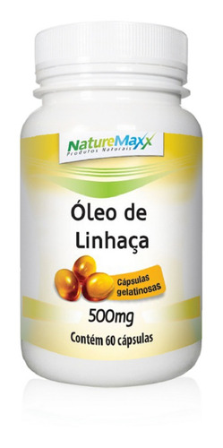 Suplemento Alimentar Linhaça 500mg 60 Caps