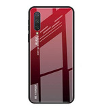 Capa Case Capinha Color Glass Vermelho Xiaomi Mi A3 Mia3 6.08 Polegadas
