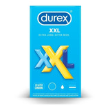 Durex Xxl Condones Extragrandes Mayor Diametro Longitud 12pz