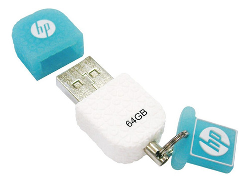 Disco En U A Prueba De Golpes Usb 64gb V175w Hp Material Fla