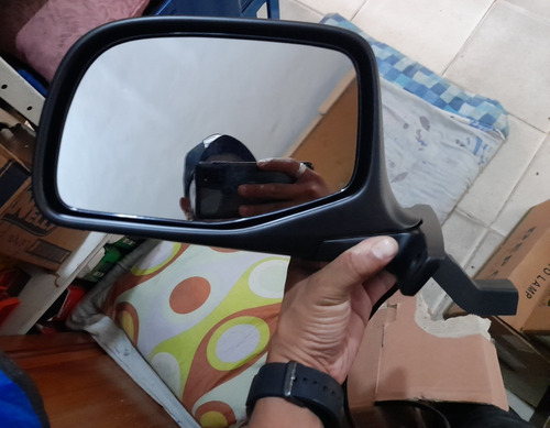 Espejo Retrovisor Cromado Ford F 150/bronco 92/96 Lado Izq Foto 2