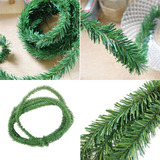 Árbol De Navidad Artificial Verde Con Guirnalda De Pino De 5