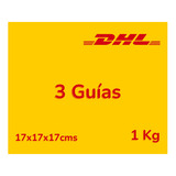 3 Guía Prepagada Día Siguiente Dhl 1kg