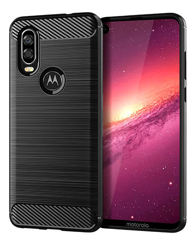 Funda Estuche Forro Antichoque Para Motorola One Vision