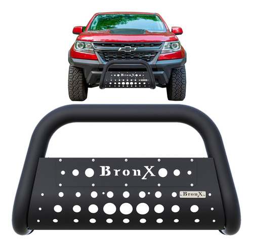 Burrera Tumbaburros Bronx Black Chevrolet S10 2016-2017