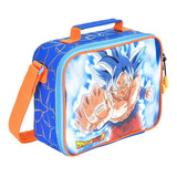 Lonchera Dragon Ball Super Goku Ultrainstinto Azul Dbs Orig