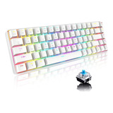 Rk-t8 Pro Mini Teclado Nkro Con Cable 60% Mecánico Juegos, (