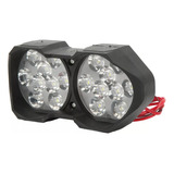 Faro Foco Doble Auxiliar Moto Auto 18 Led's 12volts 18watts