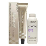 Kit Coloração Alfaparf Evolution 6  60ml + Ox 20 Volume