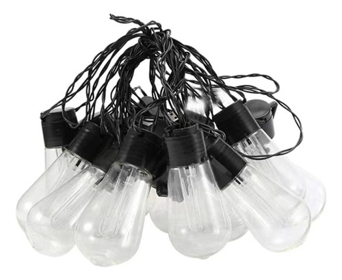 Solar Powered Light Strings For Driveway Patio Decoration