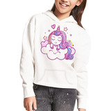 Sudadera Para Niñas Todas Las Tallas Unicornio Magico Moda