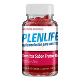 Plenlife Gomitas Biotina 50 Pzs. Plenlife Sabor Frutos Rojos