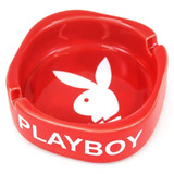 Cenicero Cuadrado Rojo Play Boy Kubayoff