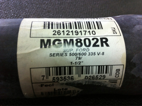 Manguera Radiador Mgm802r Superior Ford 500 600 335 V8 79 Foto 3