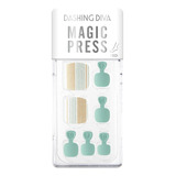 Uñas Press On Pedicura Dashing Diva Mwk118p