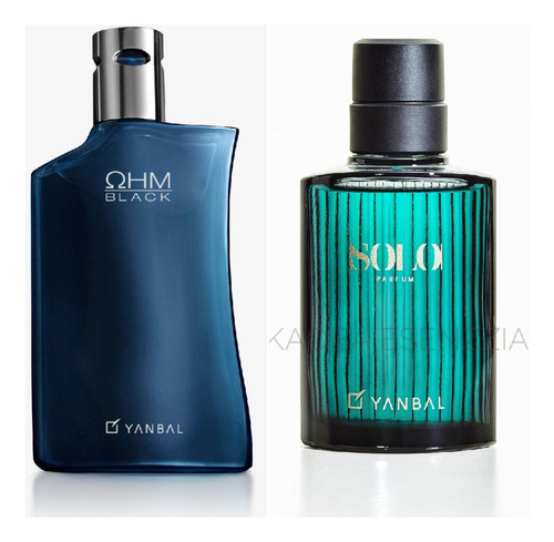 Ohm Black + Perfum Solo De Yanbal - mL a $528