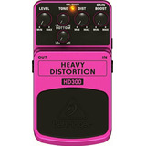 Behringer Hd300 Heavy Metal Distortion Effects Pedal