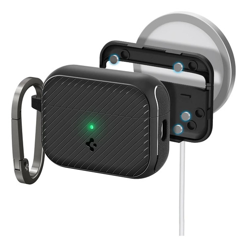 Funda Spigen Mag Armor AirPods Pro 2 - Negro