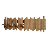 Perchero De Pared De Madera Natural Abrigos | Perchero ...