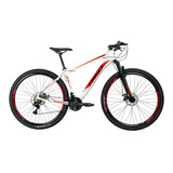Bicicleta Aro 29 Rino Atacama 24v - Index - Freio Hidraulico Tamanho Do Quadro 21   Cor Branco