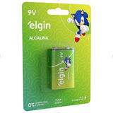 Bateria Alcalina 9 Volts Elgin