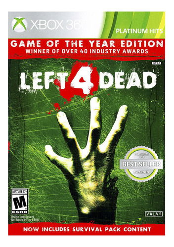 Left 4 Dead (goty) - Xbox 360 Físico - Sniper