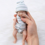 15cm Mini Muñeca De Renacimiento De Bebé 6 Pulgadas .