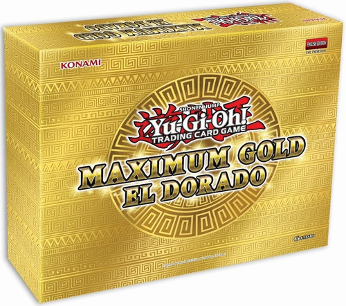 Yu-gi-oh! Maximum Gold El Dorado 2021 Konami