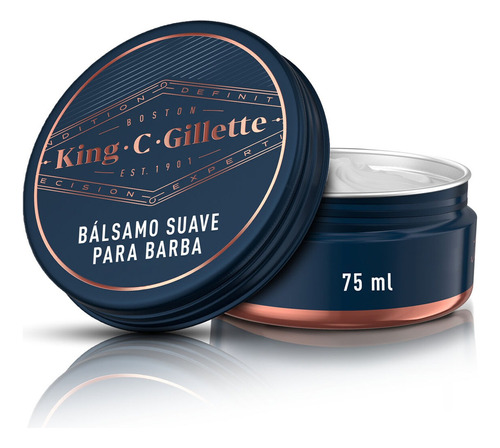 Bálsamo Para Barba King C Gillette De 75ml