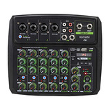 C4 Audio Mixer 4 Canales Interfaz De Audio Usb Mezclado...