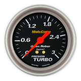 Reloj Presion De Turbo 3kg 66mm Negro High-comp Orlan Rober