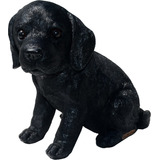 Michael Carr Designs 80099 Estatua Del Perrito De Labrador, 