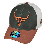 Gorra Vaquera De Malla Texas Longhorn Monchos Caps