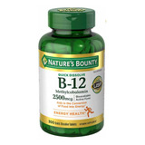 Vitamina B12 2500mcg (300 Tabletas) Natures Bounty Hecho Usa