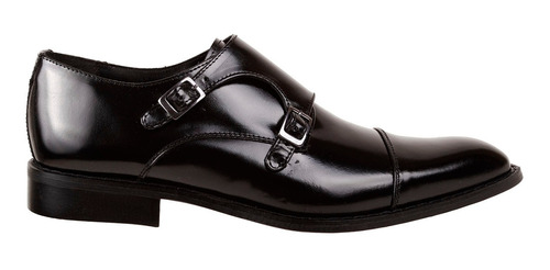 Zapatos Vestir Evolución Hombre Doble Evilla 62830 Negro. 