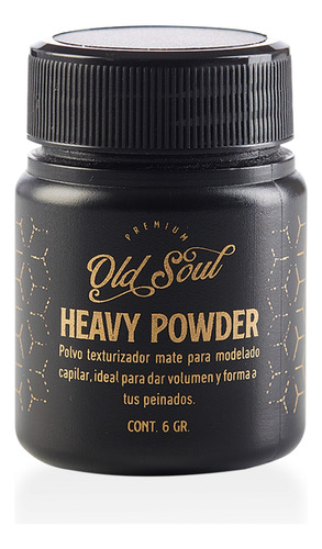 Old Soul, Cera Polvo Mate Texturizador Pelo, Fijación Fuerte