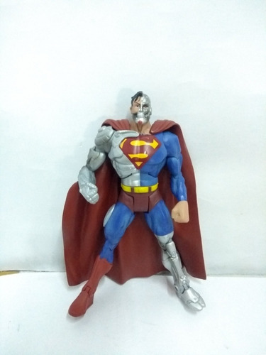 Muñeco Superman Cyborg Articulado 