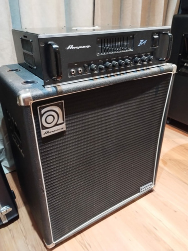 Ampeg 4x10 Classic U.s.a + Cabezal Ampeg B4 U.s.a Original