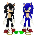 Sonic Y Shadow The Hedhehog Figuras Con Luz Duo Articulasdas