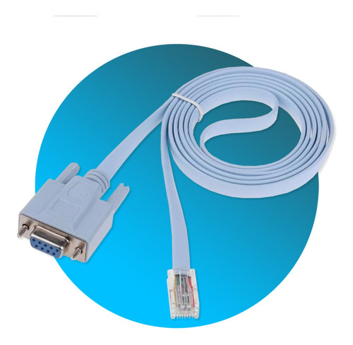 Cable Rj45 A Db9 Consola Cisco Envio Gratis Rs232 Adaptador + Envio Gratis