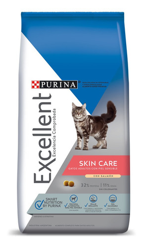 Alimento Excellent Skin Care Para Gato Adulto 7,5 Kg