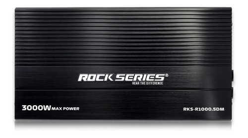 Amplificador Mini 5 Canales 3000w Rks-r1000.5dm Color Negro