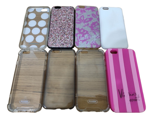 Fundas Goma/ Silicona Para iPhone 6 Como Nuevas! Zona Oeste!