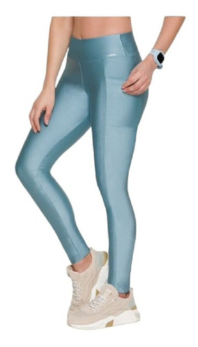 Calça Legging Com Recorte Selene 24864.001 - Azul