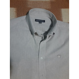 Camisa Kevingston Impecable Poco Uso. Gris Hombre Talle M 44