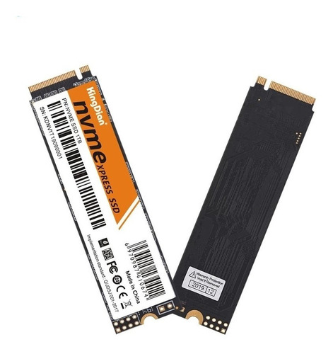 Ssd Kingdian 1tb Nvme M.2 Pcie 3.0, 2400mb/s - 1700mb/s