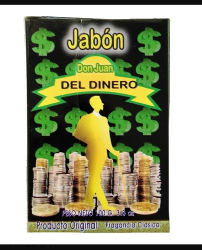 Jabón Don Juan Del Dinero Atrae Fortuna Y Éxito A Tu Vida