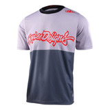 Jersey Troy Lee Designs Flowline Ss Scripter Charcoal 