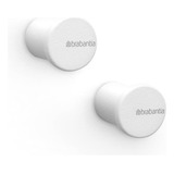 Brabantia Mindset Juego De 2 Ganchos Para Toallas (blanco Fr